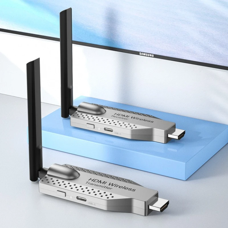Bộ thu phát HDMI không dây G147 HD 50m băng tần kép 2.4G và 5G hỗ trợ kết nối 1-4 màn hình - Phụ Kiện Điện Tử.Com.vn Bộ thu phát HDMI không dây G147 4