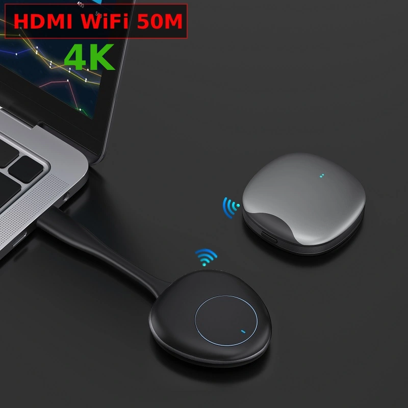 Bộ thu phát HDMI 4K không dây G50 R35 xa 50m băng tần kép 2.4G và 5G - Phụ Kiện Điện Tử.Com.vn Bộ thu phát HDMI không dây G50-TX R35-RX 8