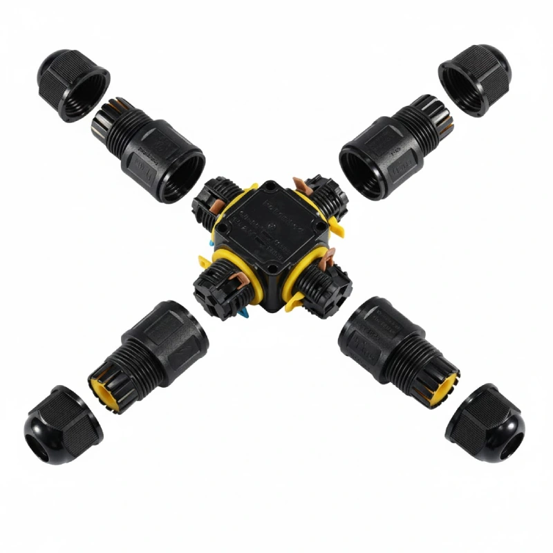 Đầu nối điện chống nước IP68 M684-X 4 Đầu nối điện chống nước IP68 M684-X 4