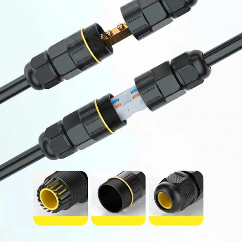 Đầu nối điện chống nước L20-33 3 Đầu nối điện chống nước L20-33 3