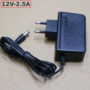 Nguồn DC 12V-2.5A ZB120250-25AU chân cắm tròn 5.5x2.5mm 00
