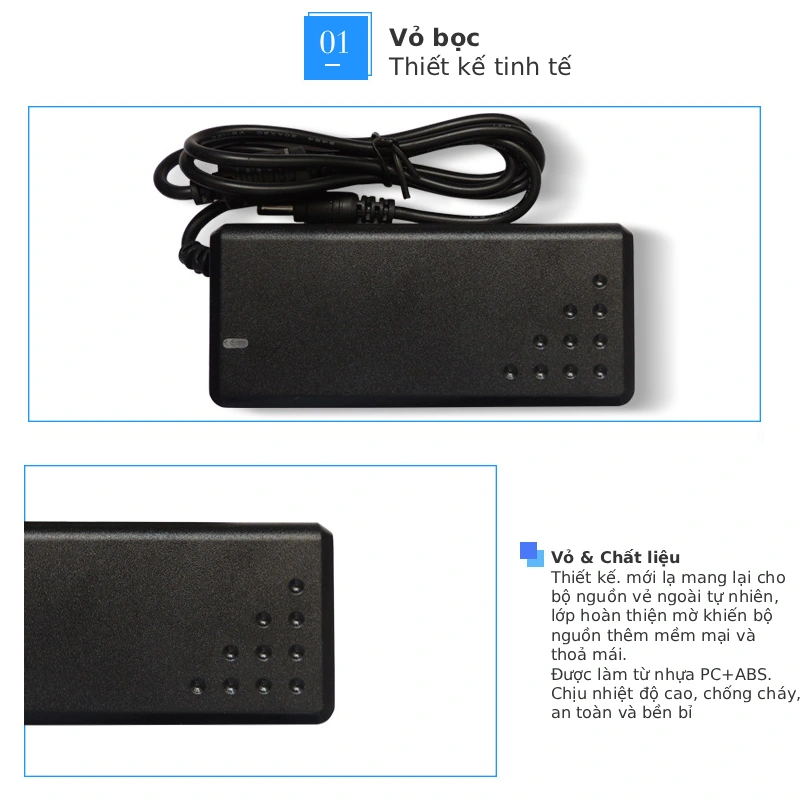 Nguồn DC Adapter 12V- 6A YU1206 4 Nguồn DC Adapter 12V- 6A YU1206 4