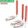 Bộ thu phát HDMI không dây HDWL150-4K HD 150m băng tần kép 2.4G và 5G hỗ trợ kết nối 1-2 màn hình - 1TX+2*RX