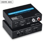 Bộ chuyển đổi HDMI eARC trên TV ra cổng quang, 3.5mm, RCA (giắc hoa sen)