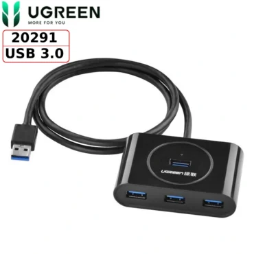 Bộ chia USB 3.0 4 cổng Ugreen 20291 dây dài 1m