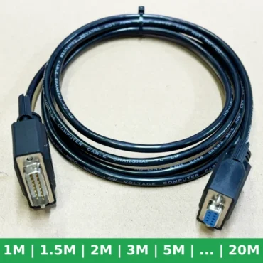 Cáp chuyển đổi RS232 DB9 sang DB15 0