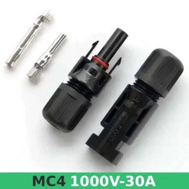 Đầu nối tâm pin mặt trời MC4 1000V-30A