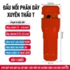 Đầu nối nhanh dây điện phân nhánh chữ T xuyên thấu không cần tuốt vỏ dây model IDC-TAP-5A - Màu đỏ