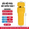 Đầu nối nhanh dây điện phân nhánh chữ T xuyên thấu không cần tuốt vỏ dây model IDC-TAP-5A - Màu Vàng