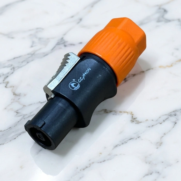 Phích nguồn công nghiệp có khoá xoay 5 Phích cắm cái (Cable Connector) PowerCON CZXYON C-NAC3MPA-FS
