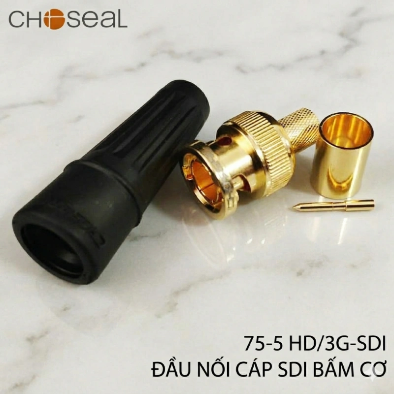 Đầu giắc SDI BNC Choseal 2 Đầu giắc SDI BNC Choseal 2