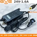 Nguồn DC 24V chính hiệu GVE Guanyuda GM43-240160-D ~ Nguồn ra dc: 24V-1.6A