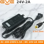 Nguồn DC 24V chính hãng GVE Guanyuda GM48-240200-D ~ Nguồn ra dc: 24V-2A