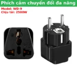 Phích cắm chuyển đổi đa năng WD-9