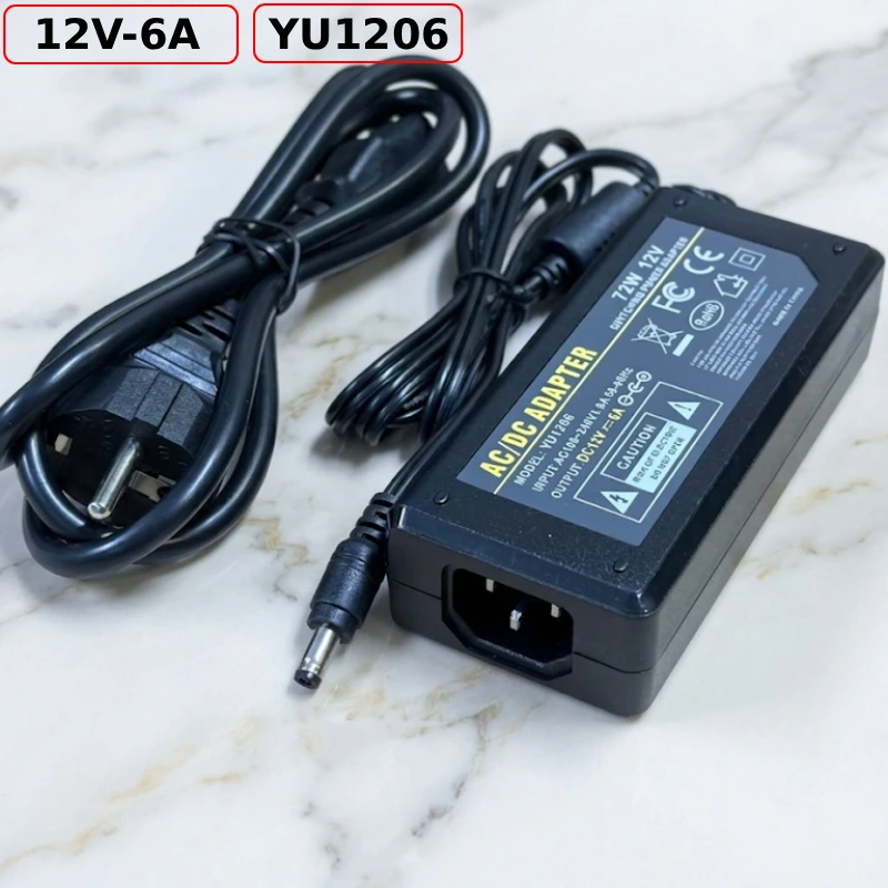 Nguồn DC Adapter 12V- 6A YU1206 0