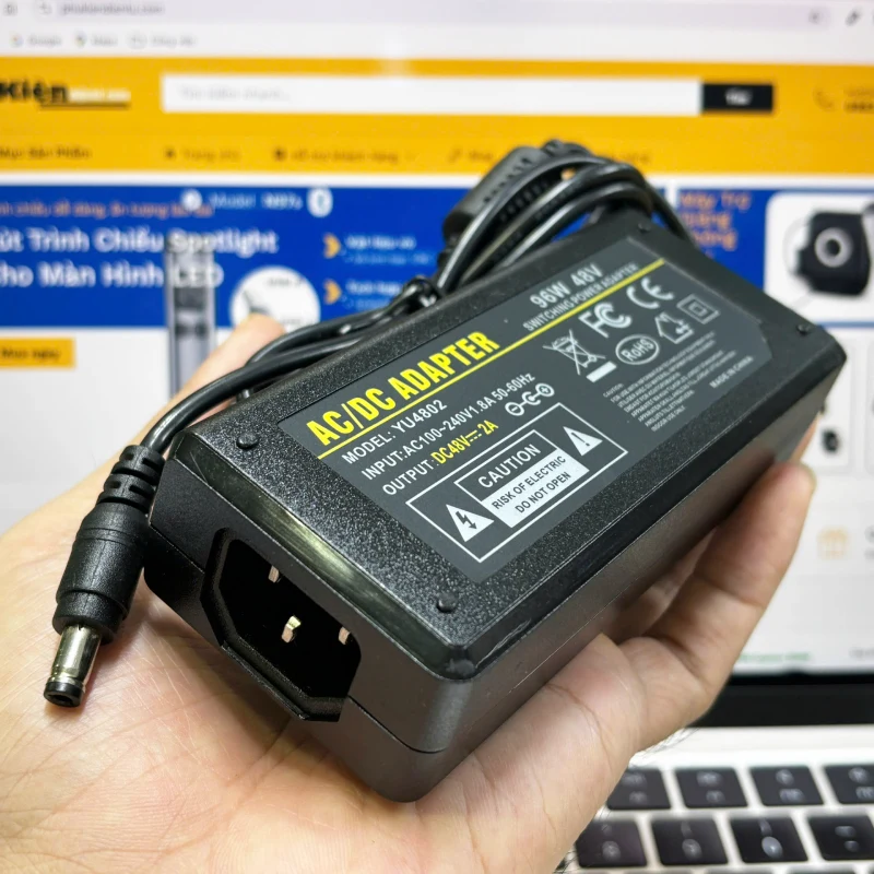 Nguồn DC Adapter 48V-2A YU4802 5 Nguồn DC Adapter 48V-2A YU4802 5