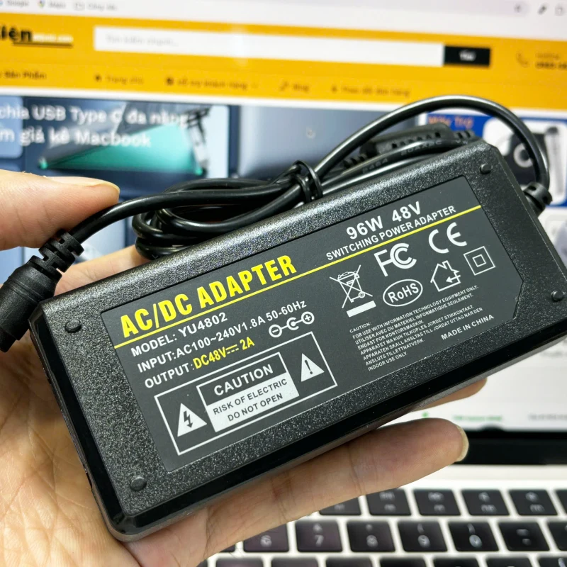 Nguồn DC Adapter 48V-2A YU4802 7 Nguồn DC Adapter 48V-2A YU4802 7
