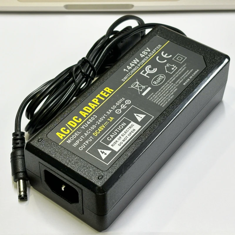 Nguồn DC Adapter 48V-3A YU480 9 Nguồn DC Adapter 48V-3A YU480 9