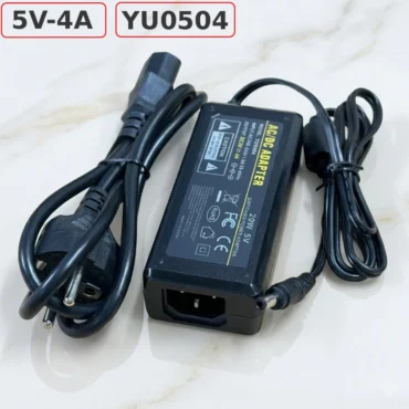 Bộ chuyển đổi nguồn Adapter DC 5V 4A Jack 5.5x2.5mm chất lượng cao, có chống nhiễu - Phụ Kiện Điện Tử.Com.vn