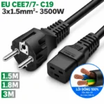 Cáp nguồn C19 3x1.5mm 00