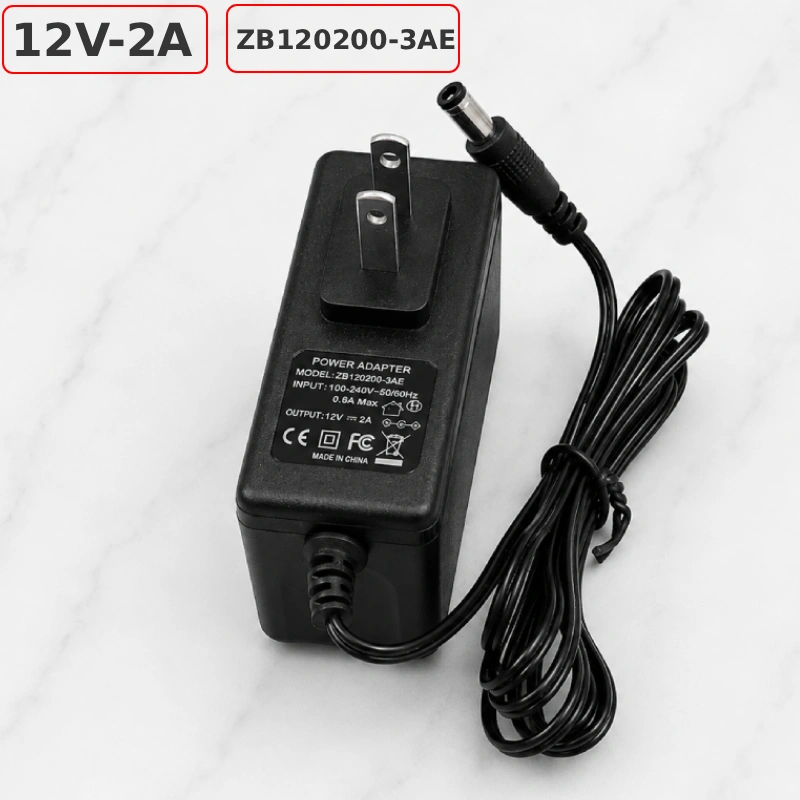 Nguồn DC Adapter 12V-2A ZB120200-3AE chân dẹt