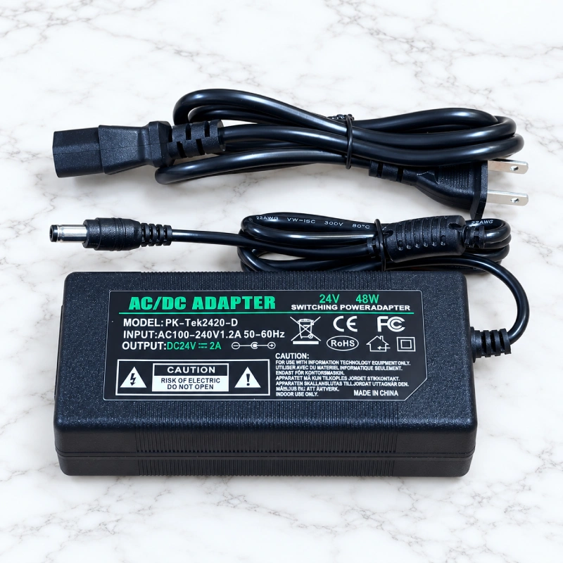 Nguồn DC 24V-2A PK-Tek2420-D 2 Nguồn DC 24V-2A PK-Tek2420-D 2
