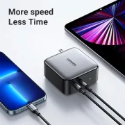 Củ sạc nhanh 100W Nexode GaN 2 cổng USB Type C Ugreen 40795 sạc 2 thiết bị cùng lúc chưa bao giờ nhanh như thế